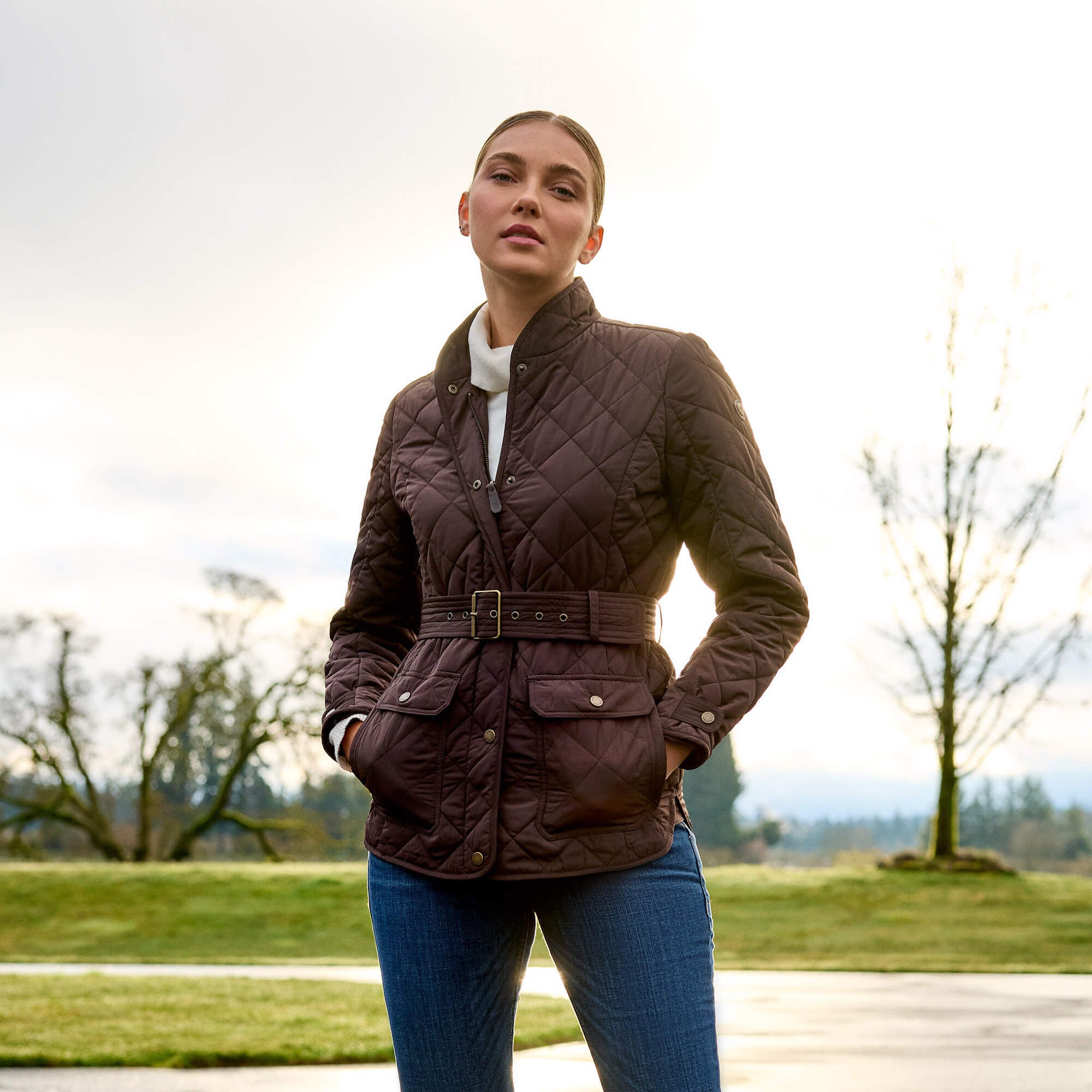 Woodside Jacket Women - COFFEE BEAN