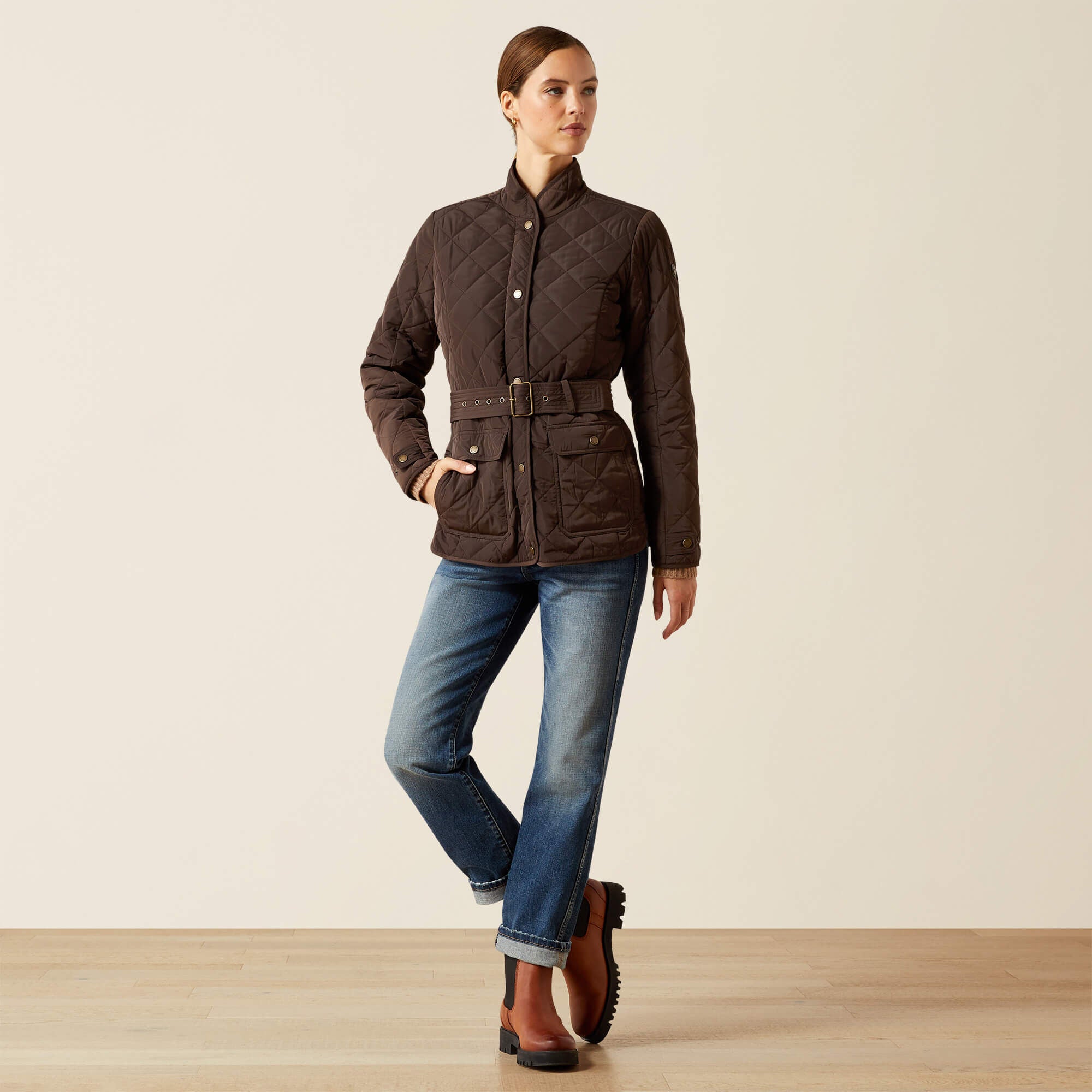 Woodside Jacket Women - COFFEE BEAN