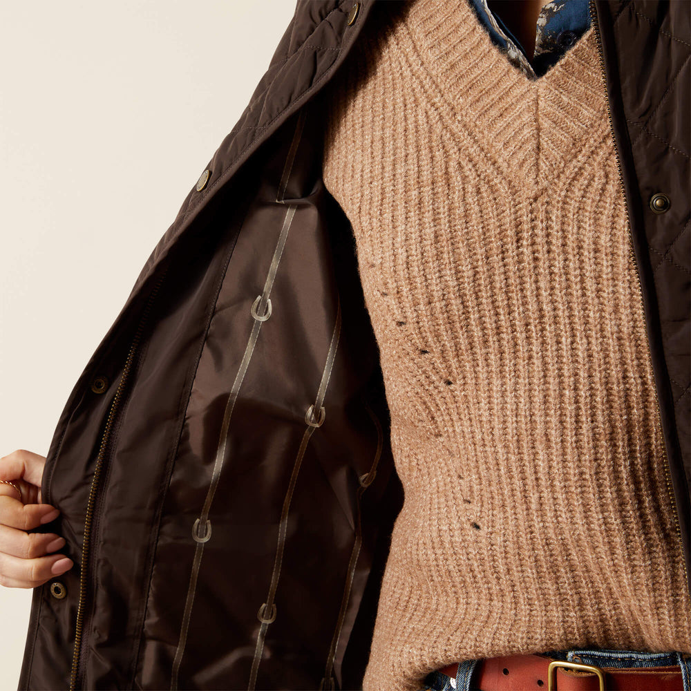 Woodside Jacket Women - COFFEE BEAN
