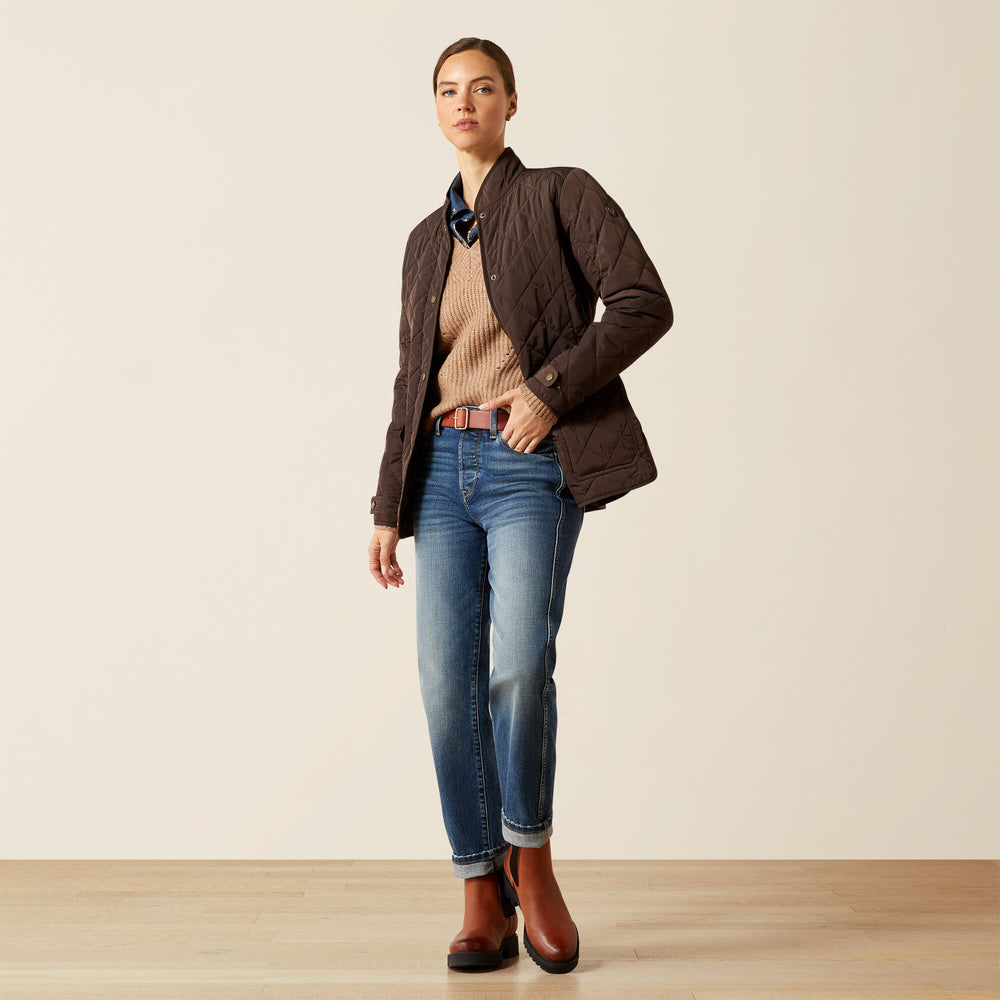 Woodside Jacket Women - COFFEE BEAN