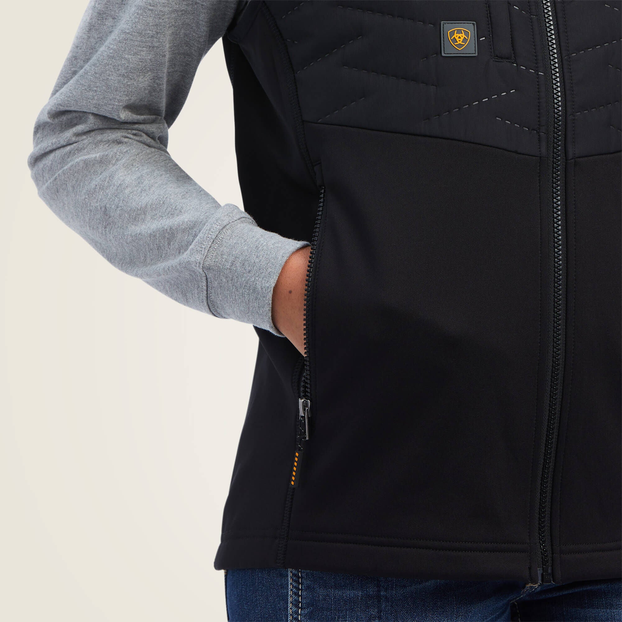 Rebar Cloud 9 Insulated Vest Women - BLACK