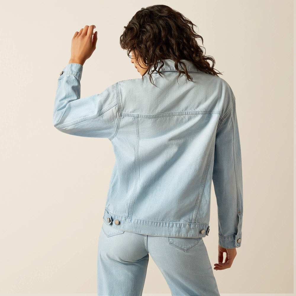 Oversized Trucker Jacket Women - ZUMA