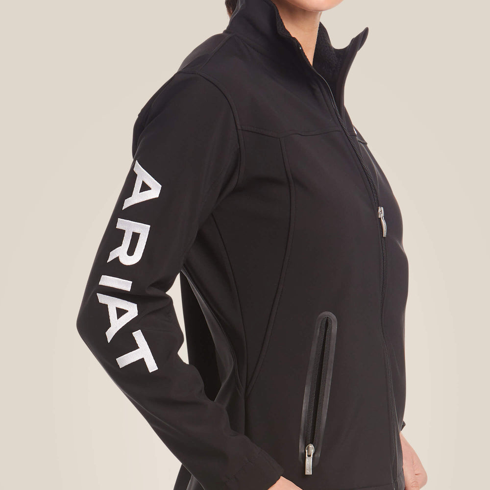 New Team Softshell Jacket Women - BLACK