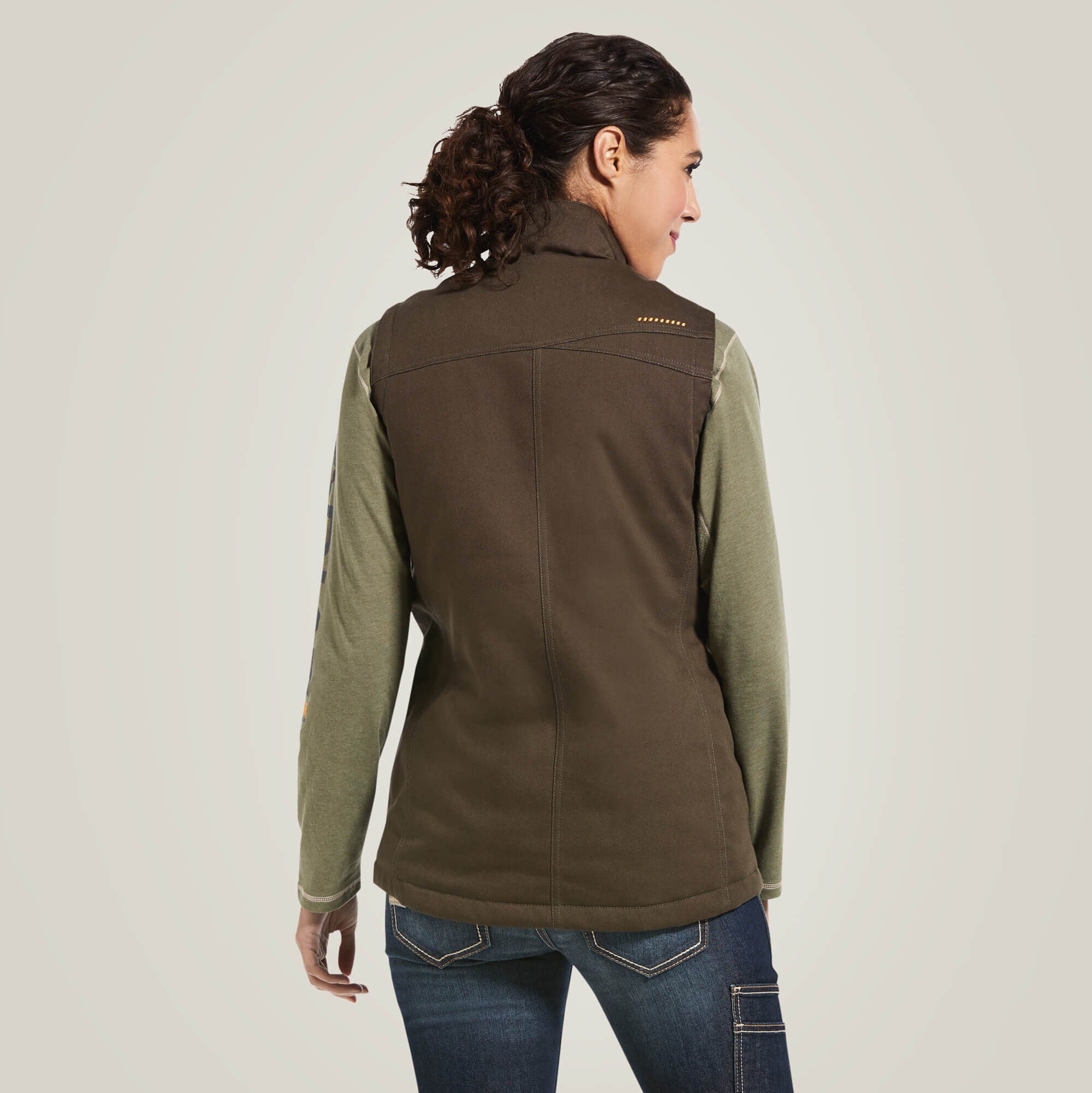 Rebar DuraCanvas Insulated Vest Women - WREN