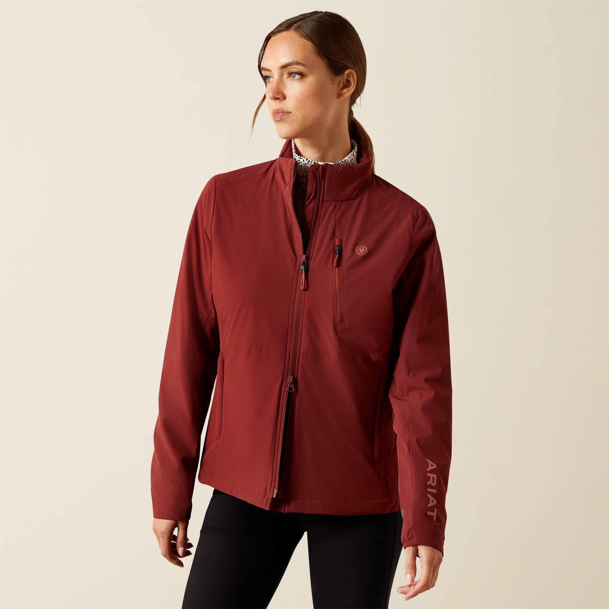 Rion StretchShell Insulated Jacket Women - MADDER BROWN