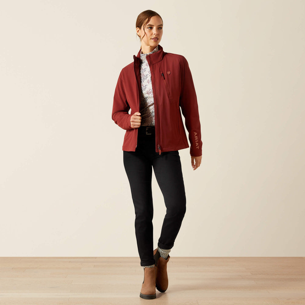 Rion StretchShell Insulated Jacket Women - MADDER BROWN