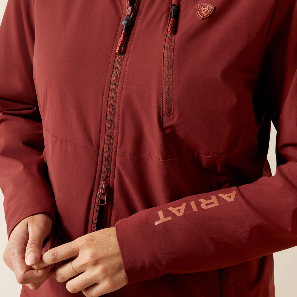 Rion StretchShell Insulated Jacket Women - MADDER BROWN