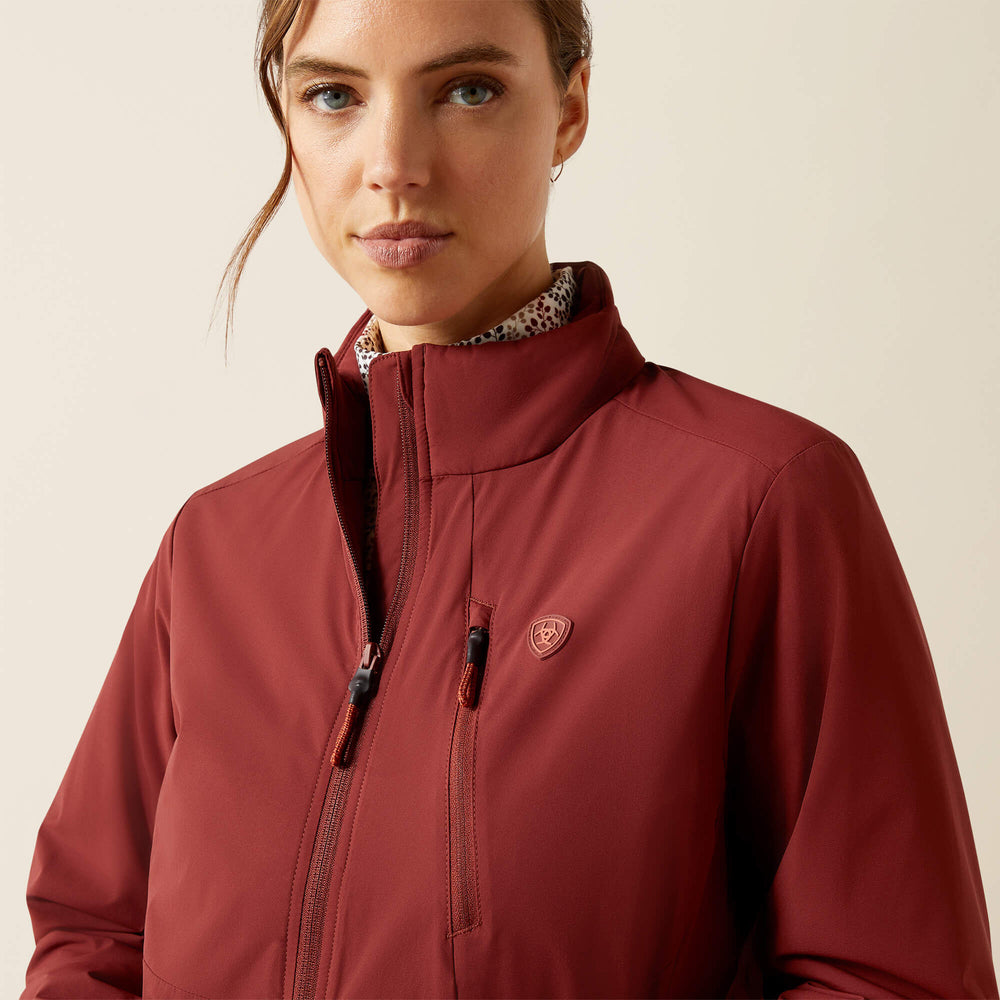 Rion StretchShell Insulated Jacket Women - MADDER BROWN