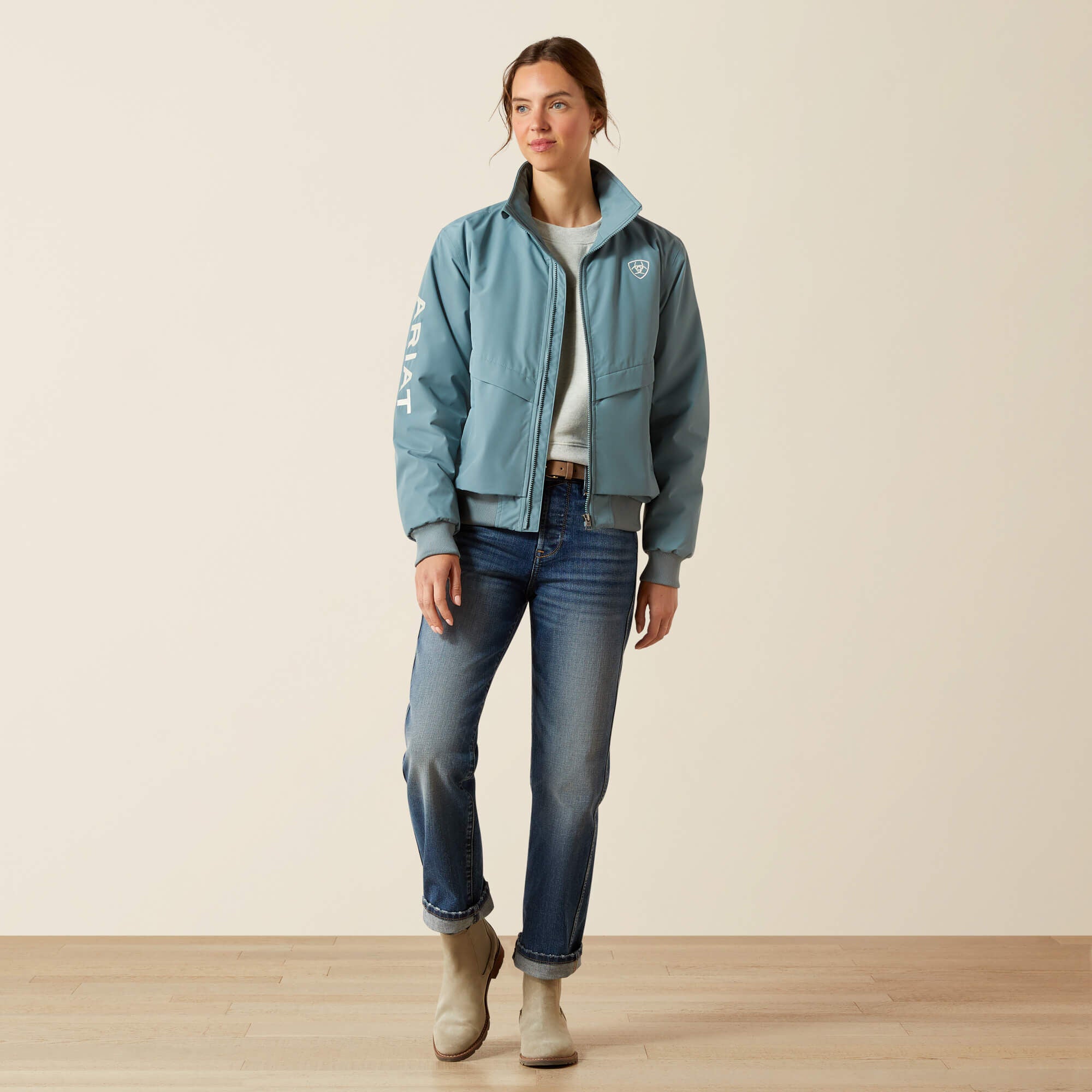 Stable 2.0 Insulated Jacket Women - STEEL SAGE
