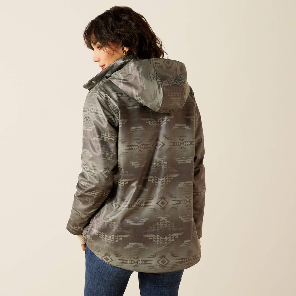 Drizzle Rain Coat Women - GREY DUNE