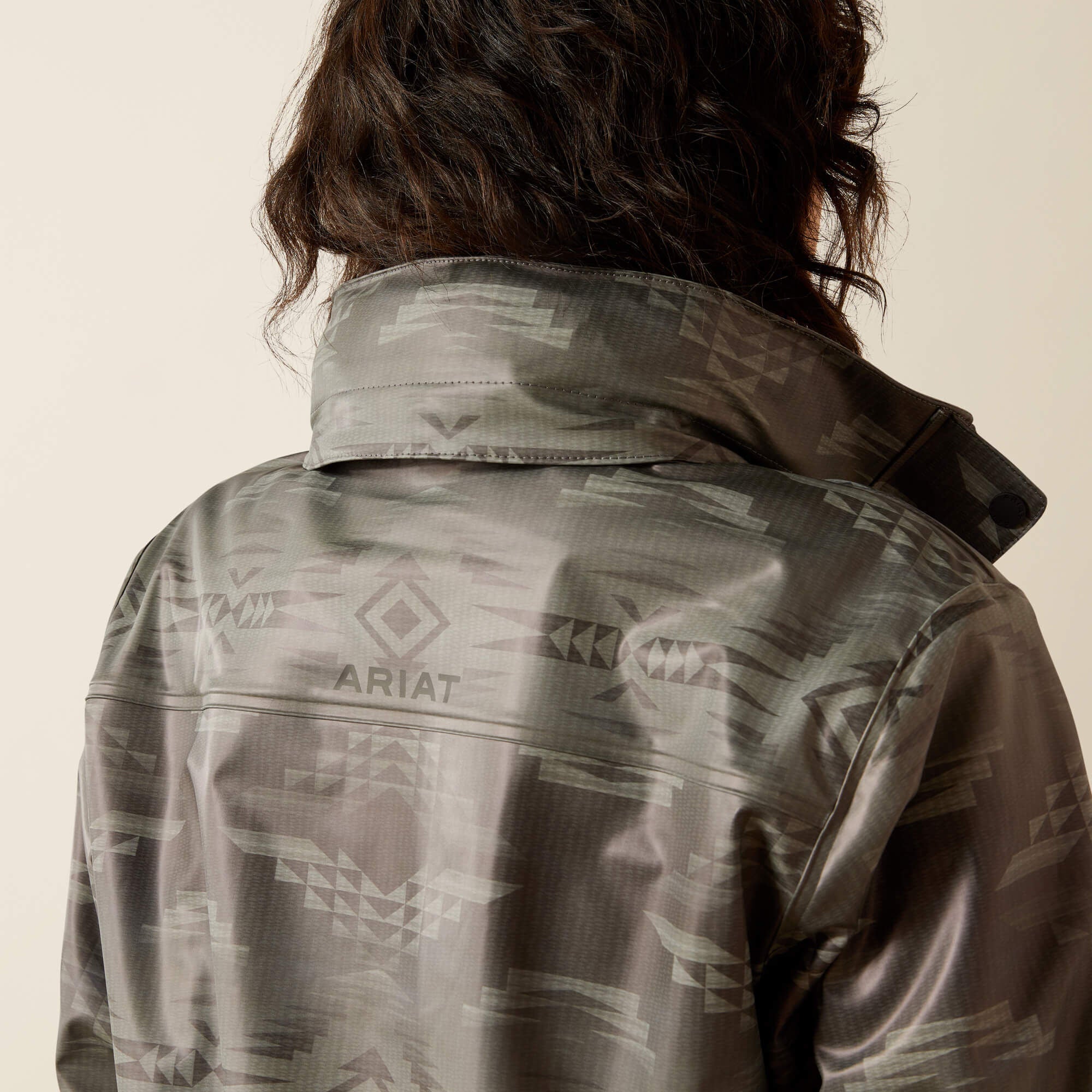 Drizzle Rain Coat Women - GREY DUNE