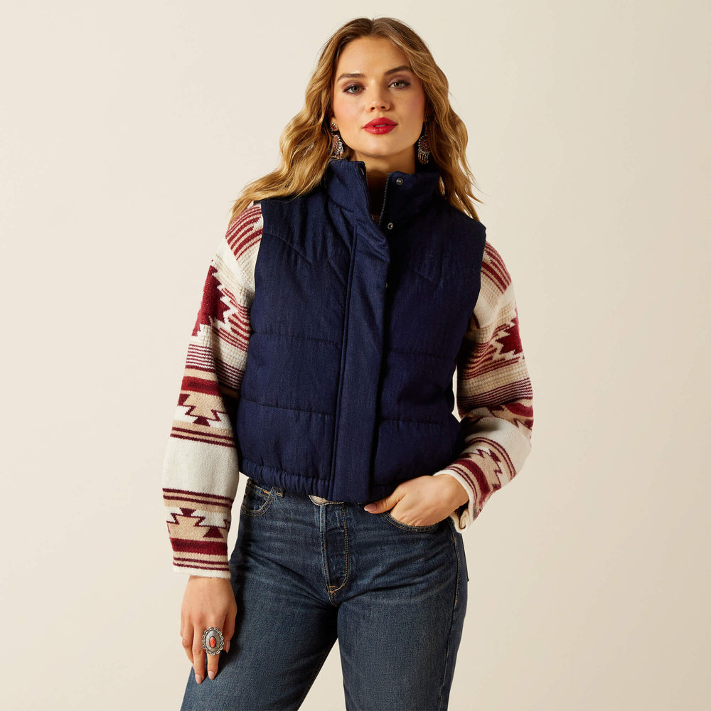 Western Swirls Vest Women - RINSE