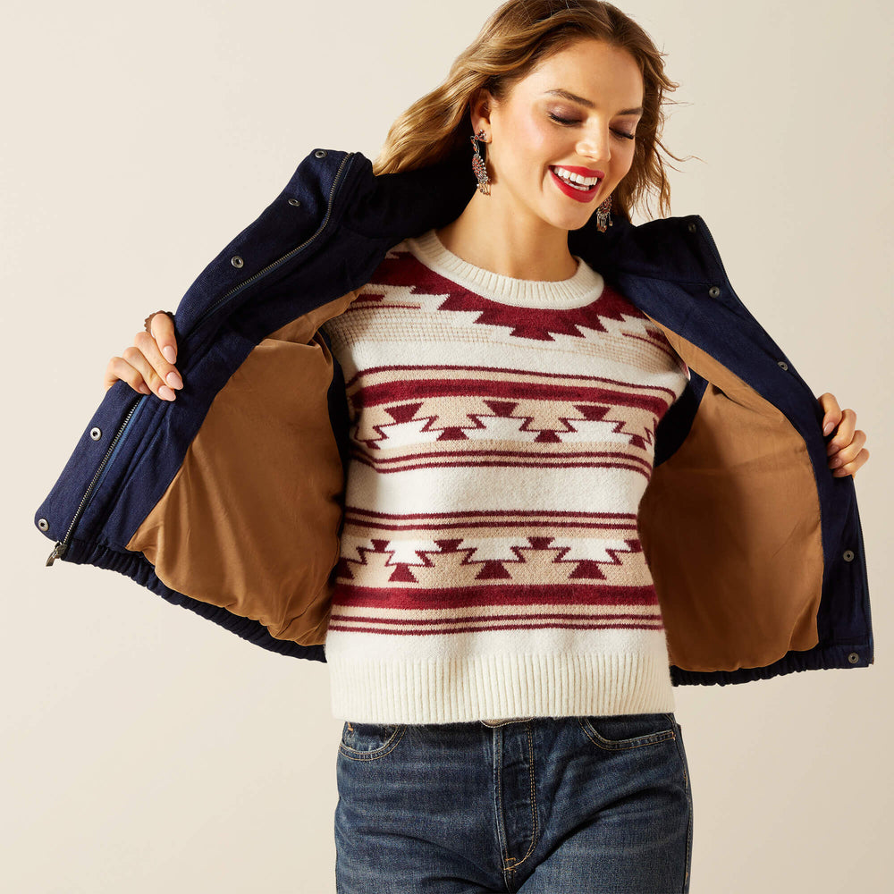 Western Swirls Vest Women - RINSE