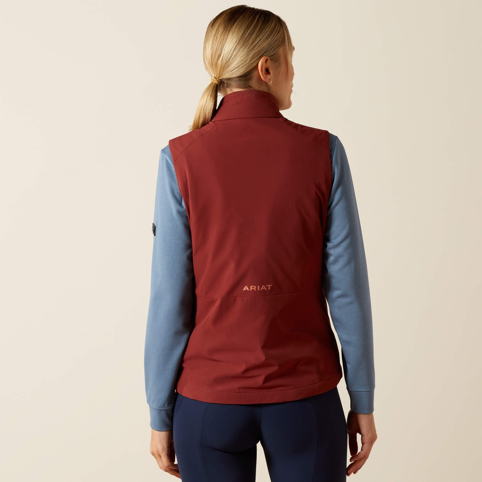 Rion StretchShell Insulated Vest Women - MADDER BROWN
