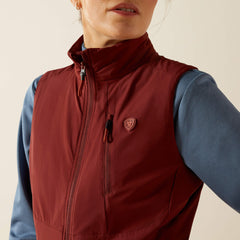 Rion StretchShell Insulated Vest Women - MADDER BROWN