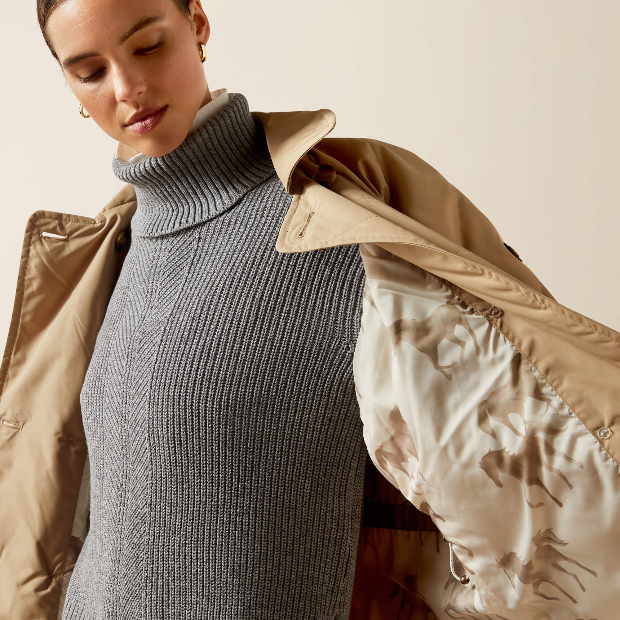 Whitby Coat Women - FRENCH KHAKI
