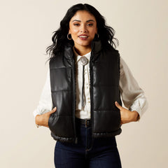 Echo Reversible Vest Women - BLACK