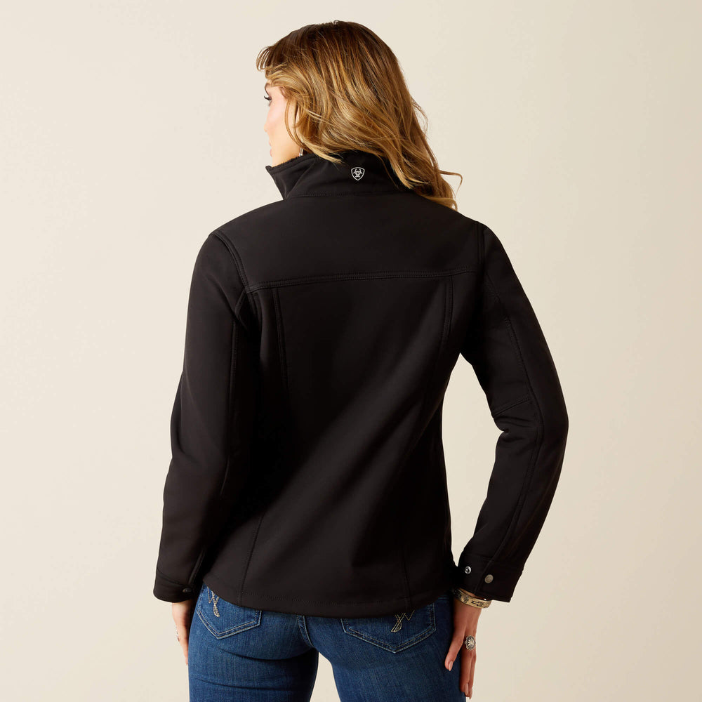 Berber Back Softshell Jacket Women - BLACK