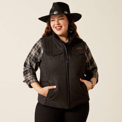 Grizzly Quilted Vest Women - BLACK