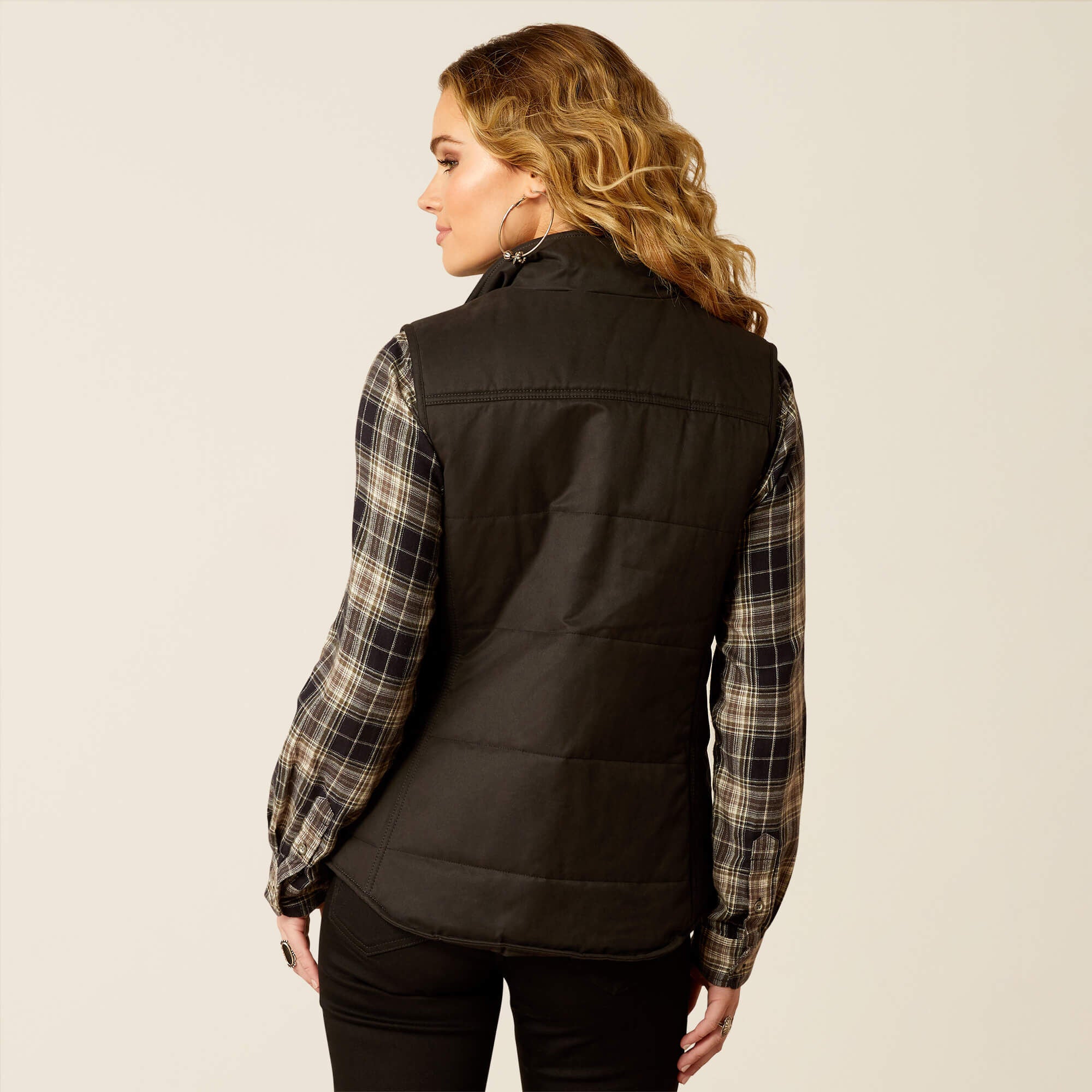 Grizzly Quilted Vest Women - BLACK