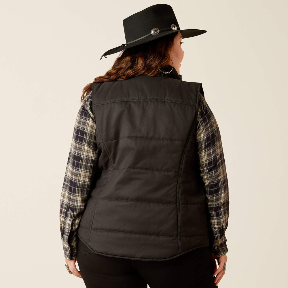 Grizzly Quilted Vest Women - BLACK