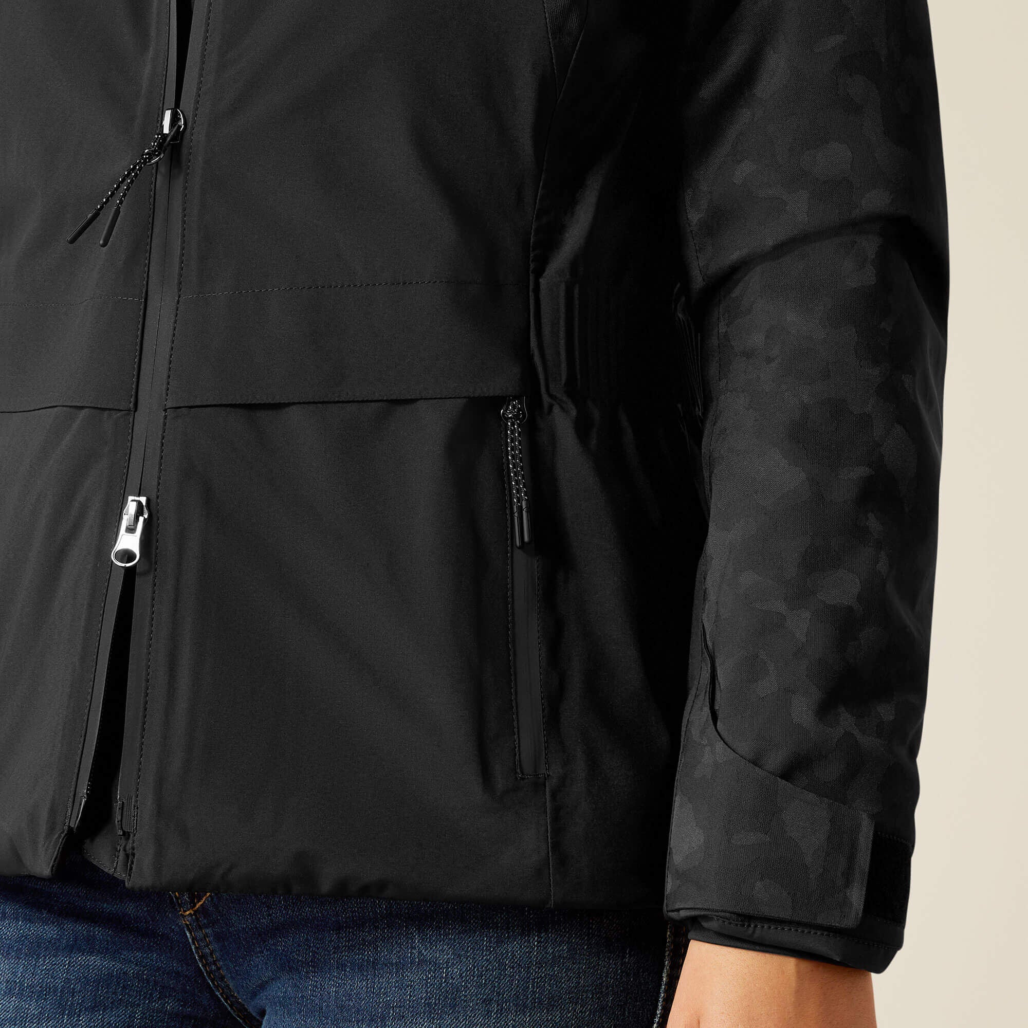 Valor 2.0 Waterproof Jacket Women - BLACK/CAMO