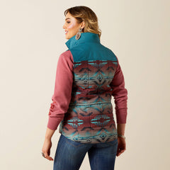 Crius Insulated Vest Women - DRAGONFLY/INEZ BLANKET PRINT