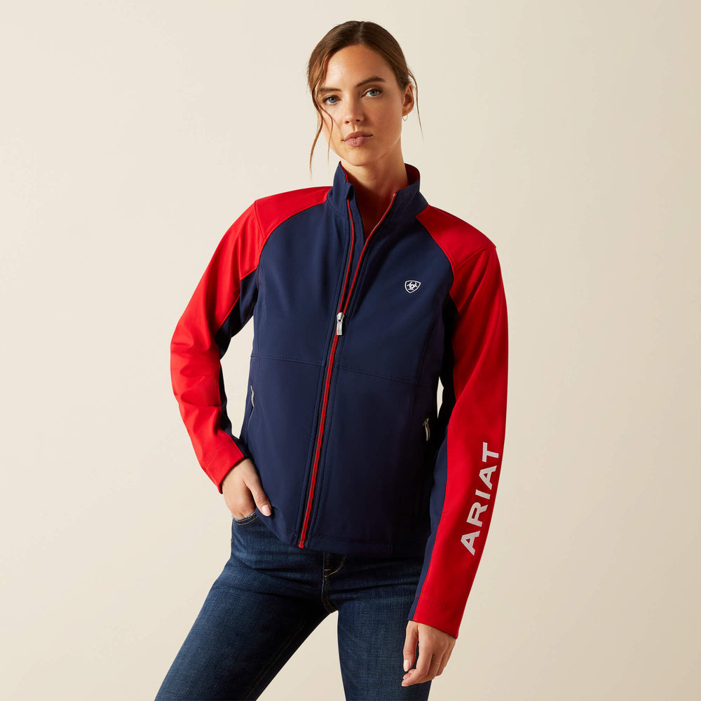 Team EQ Jacket Women - NAVYT/RED