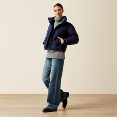 Heyford Jacket Women - NAVY HEATHER