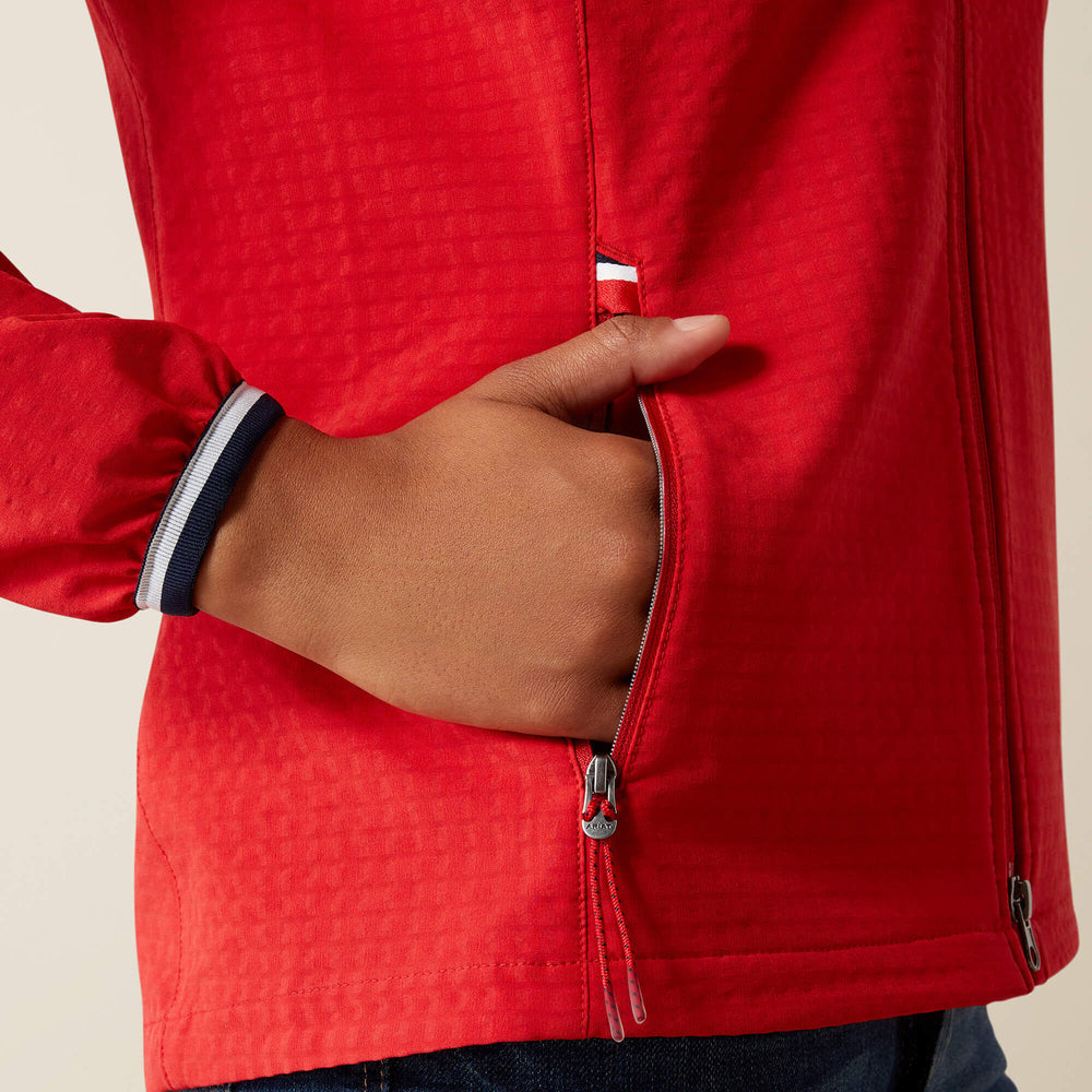 Versa Team Jacket Women - WEG RED