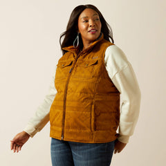 Grizzly Quilted Vest Women - BRUMBLY PRINT