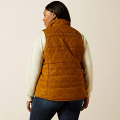 Grizzly Quilted Vest Women - BRUMBLY PRINT