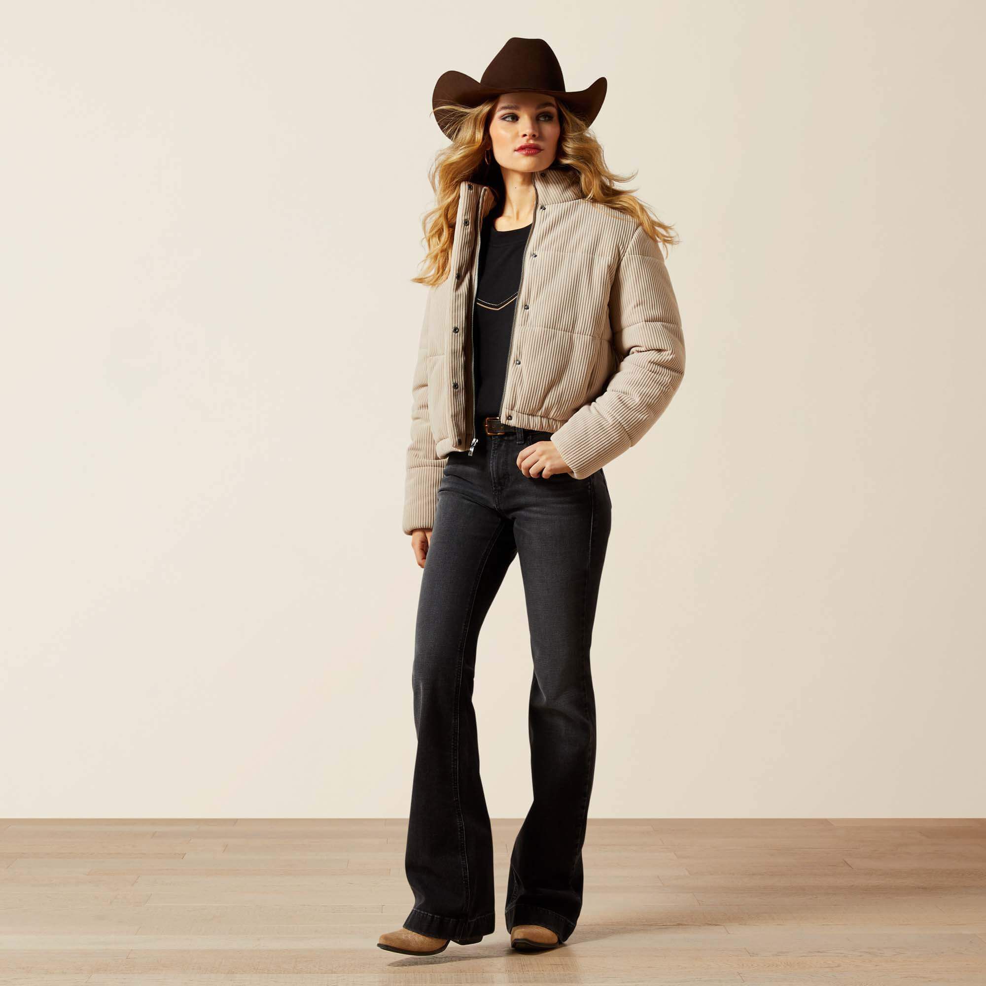 Swirls Puffer Jacket Women - STRING