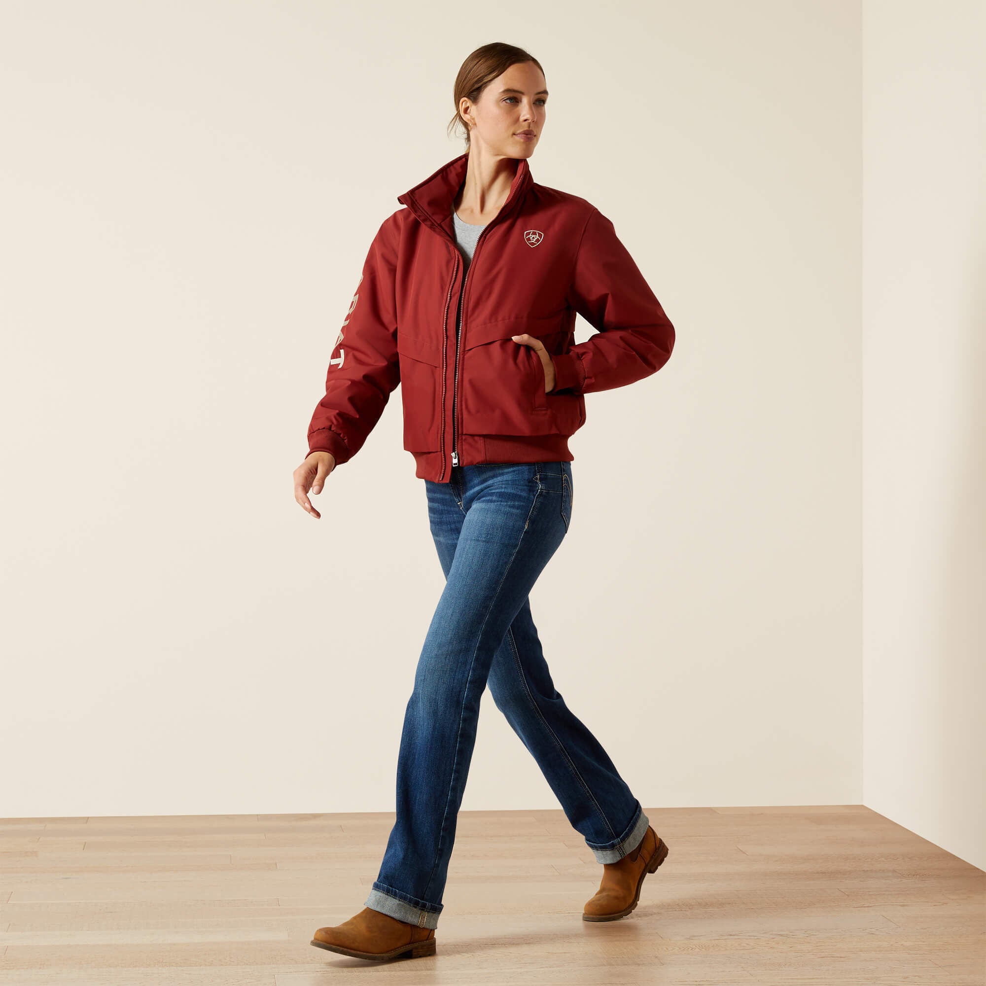 Stable 2.0 Insulated Jacket Women - MADDER BROWN