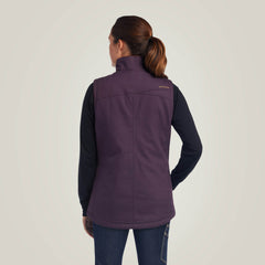 Rebar DuraCanvas Insulated Vest Women - PLUM PERFECT