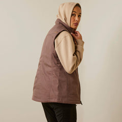 Rebar DuraCanvas Insulated Vest Women - PEPPERCORN