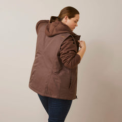 Rebar DuraCanvas Insulated Vest Women - PEPPERCORN