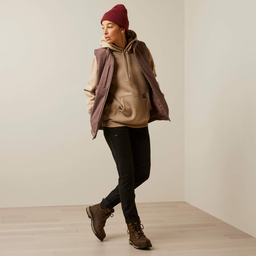Rebar DuraCanvas Insulated Vest Women - PEPPERCORN