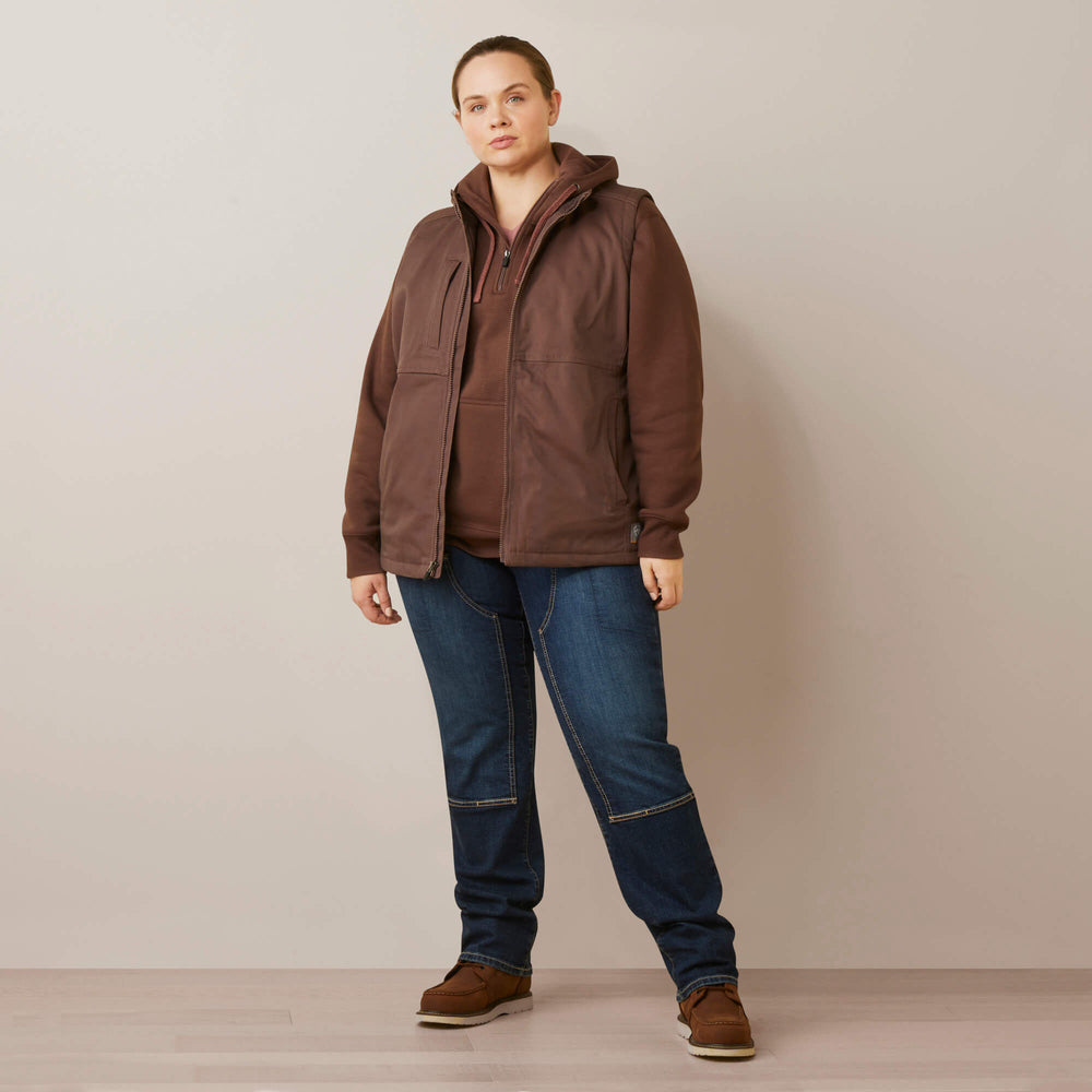 Rebar DuraCanvas Insulated Vest Women - PEPPERCORN