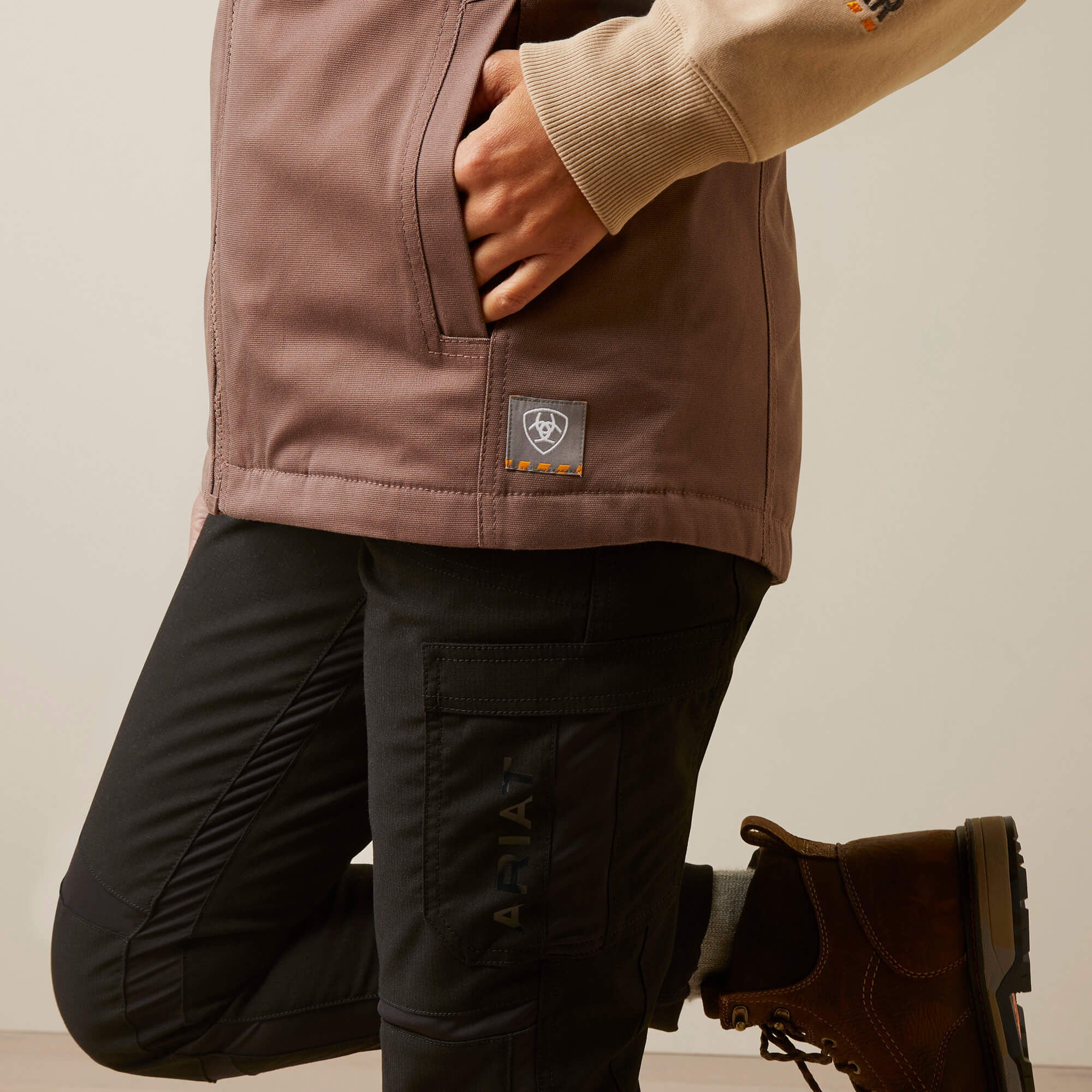 Rebar DuraCanvas Insulated Vest Women - PEPPERCORN