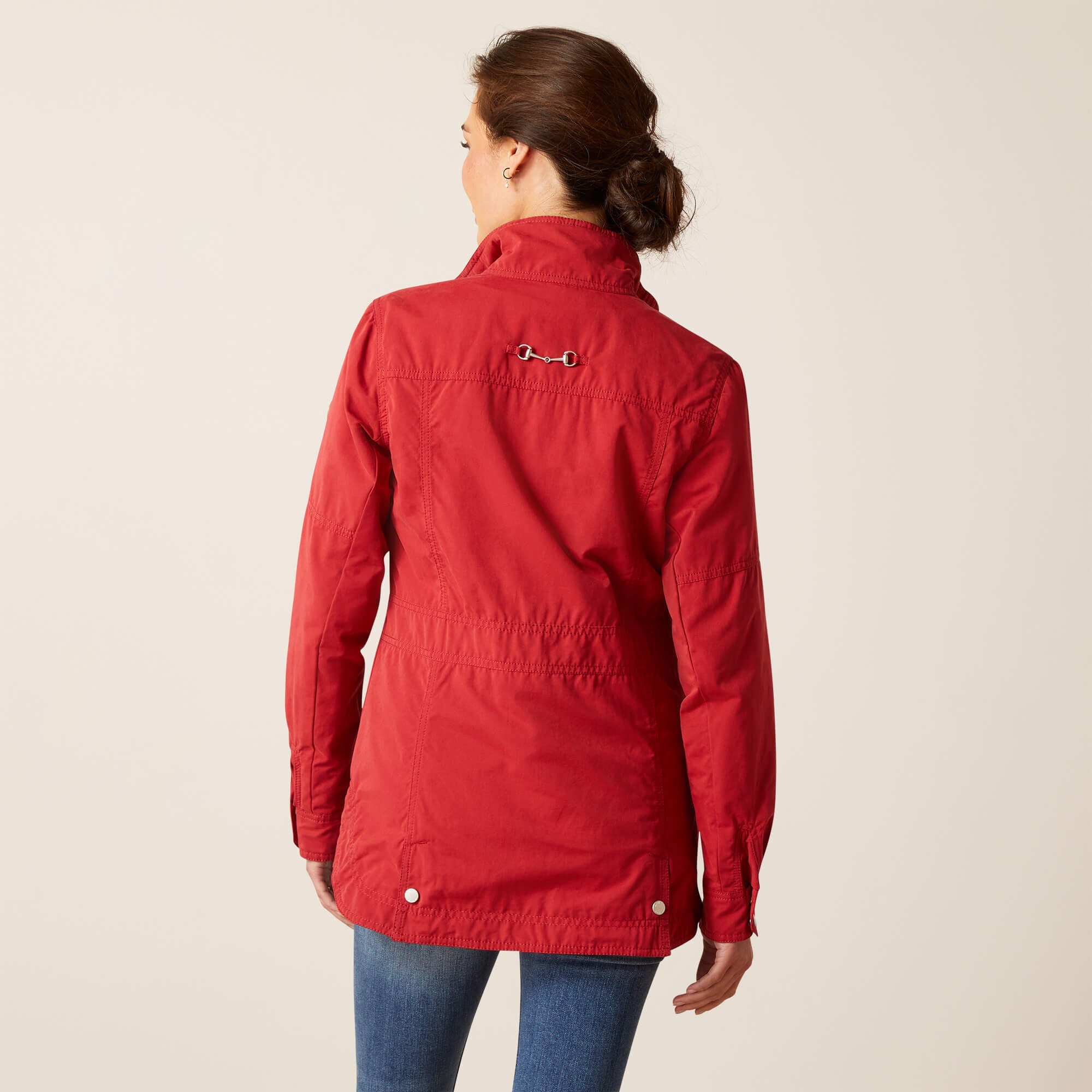 Calumet Field Jacket Women - KARANDA RED