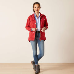Calumet Field Jacket Women - KARANDA RED