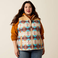 Crius Insulated Vest Women - SERRANO SOUTHWEST PRINT