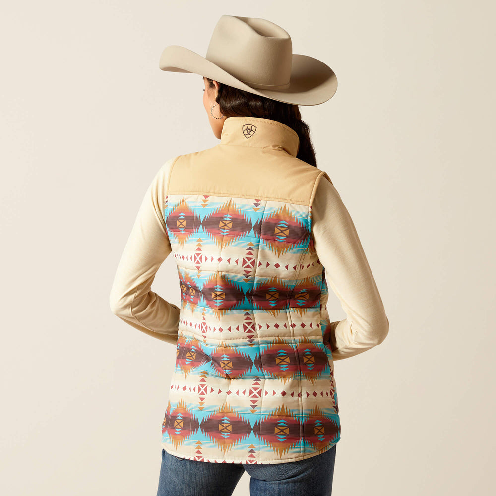 Crius Insulated Vest Women - SERRANO SOUTHWEST PRINT