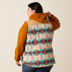 Crius Insulated Vest Women - SERRANO SOUTHWEST PRINT