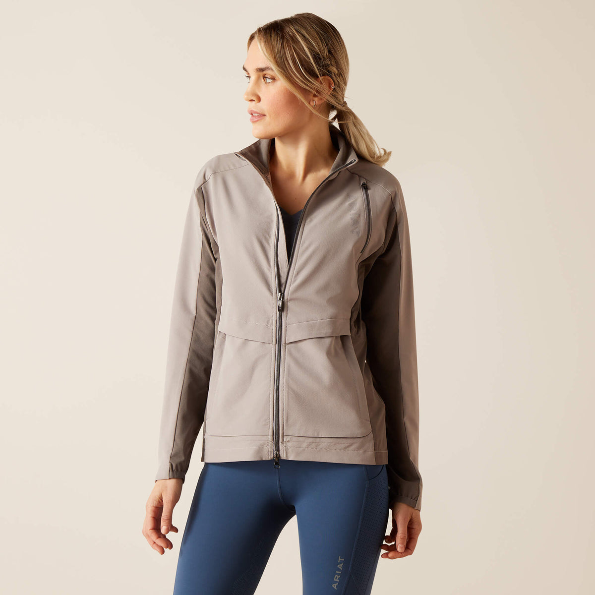 Breathe Deep Jacket Women - ZINC
