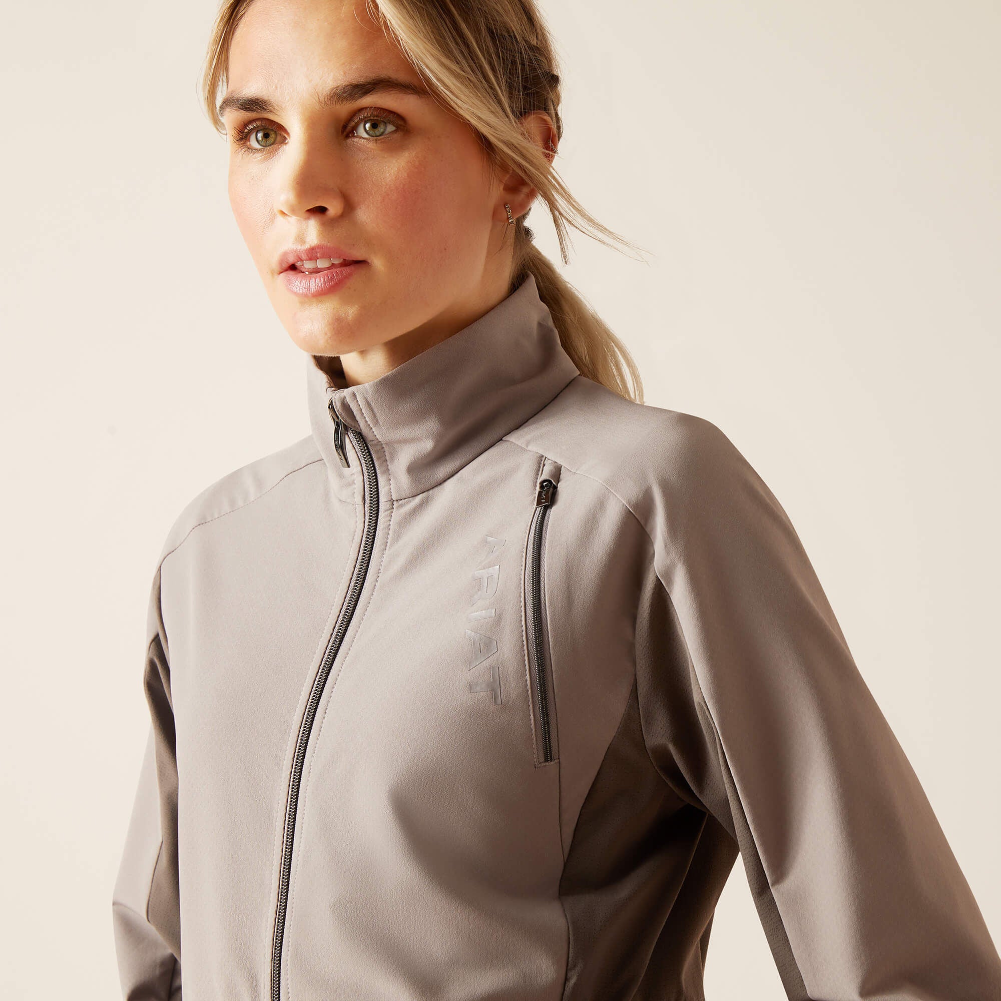 Breathe Deep Jacket Women - ZINC