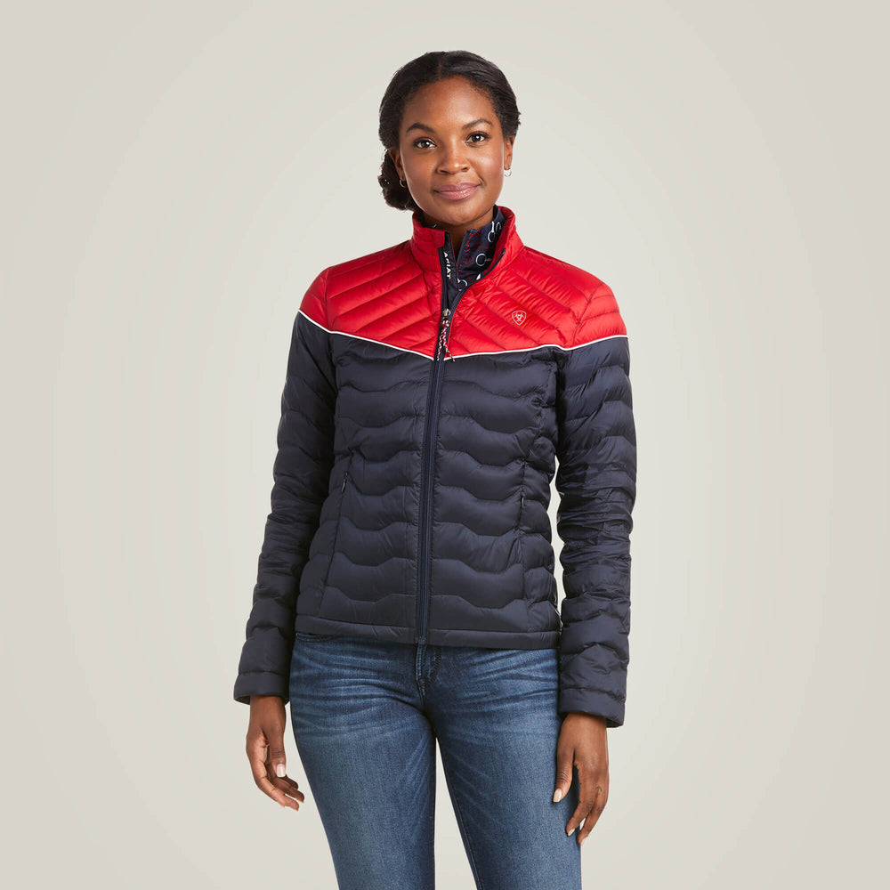 Ideal 3.0 Down Jacket Women - TEAM COLORBLOCK