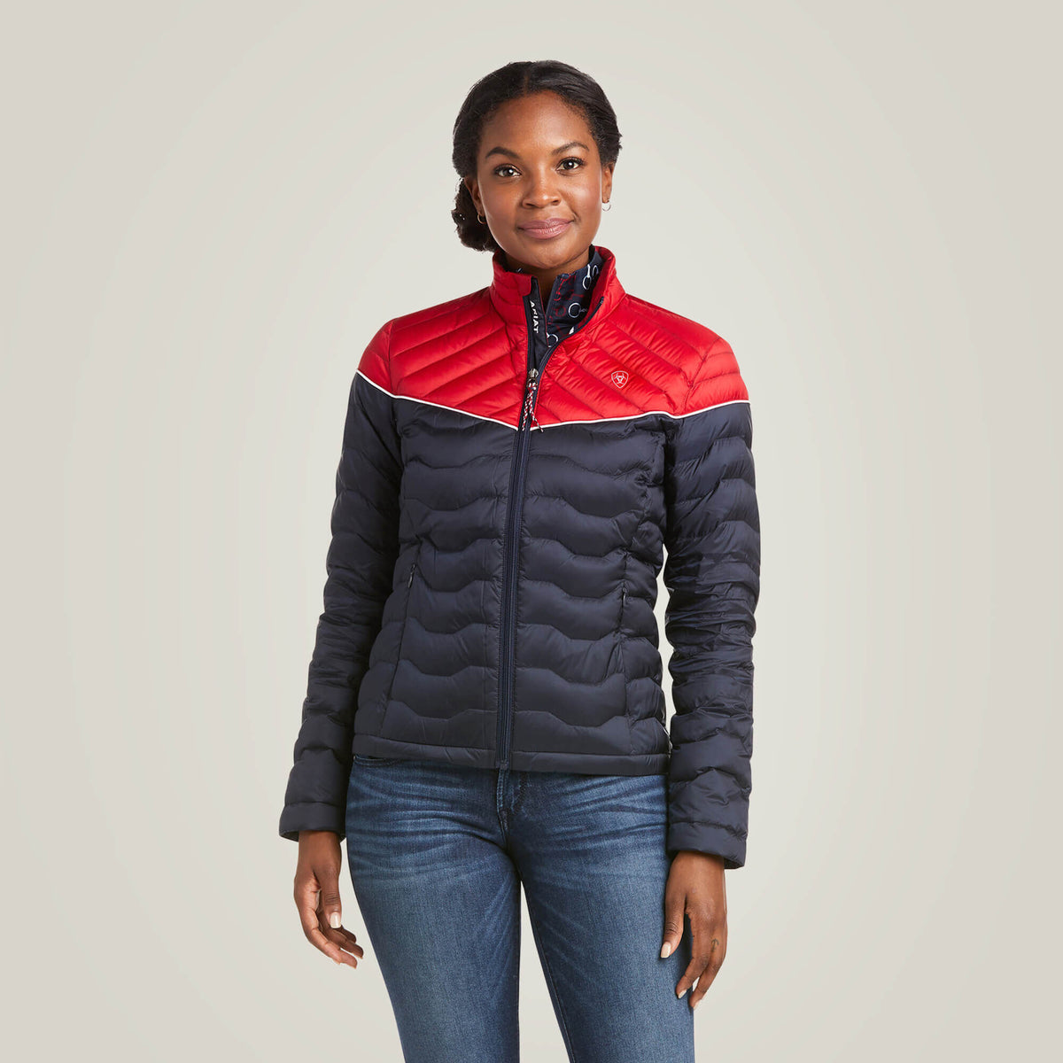 Ideal 3.0 Down Jacket Women - TEAM COLORBLOCK