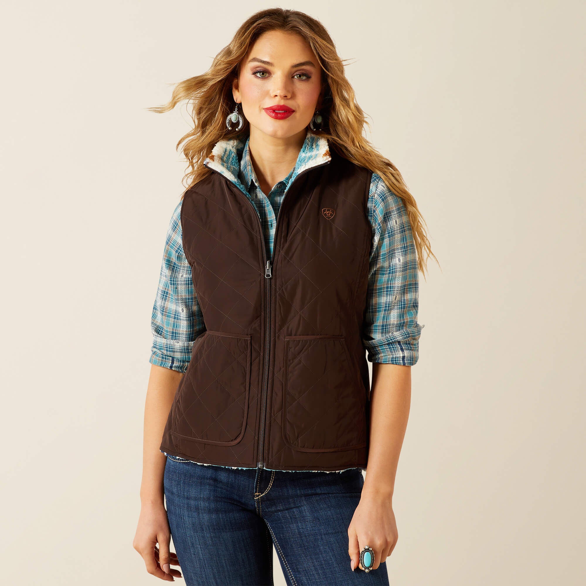 Dilon 2.0 Reversible Insulated Vest Women - MOLE